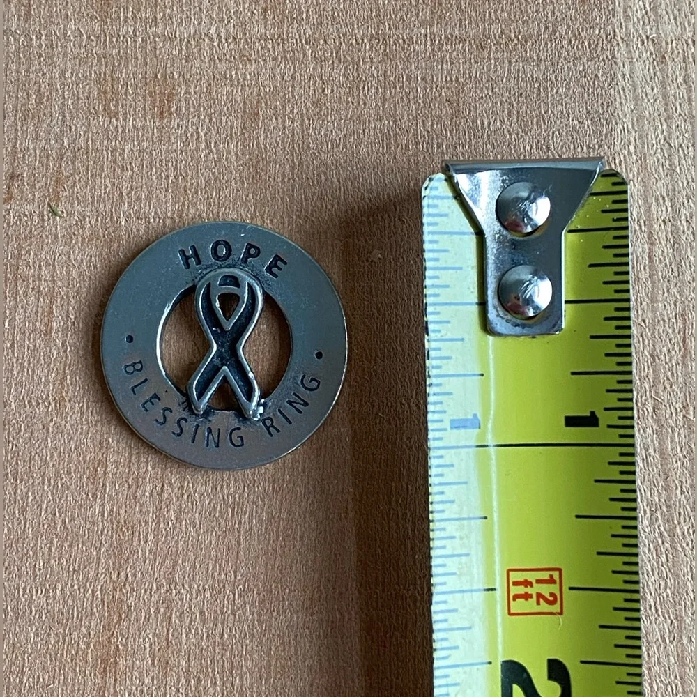 Hope - Cancer Ribbon Coin - Picture 1 of 1